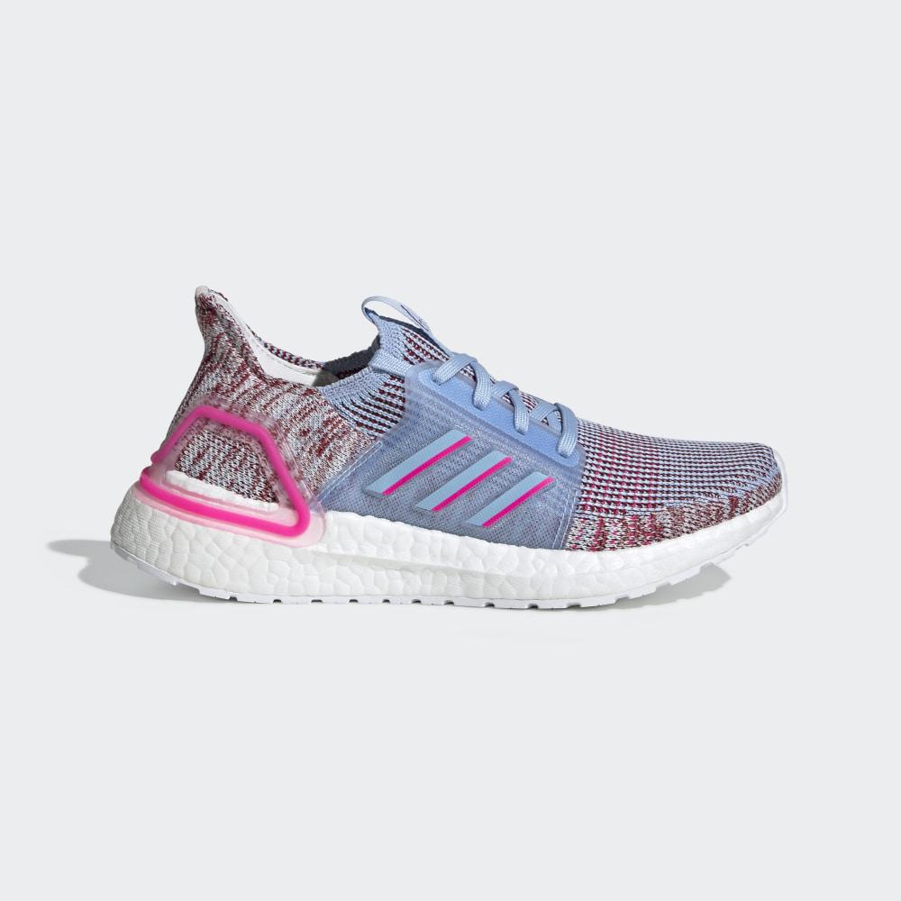 Adidasi Alergare Adidas Ultraboost 19 Dama Romania - Albastri/Roz/Visinii EE6656